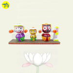 Lord Jagannath, Balabhadra and Subhadra marble-dust statue_img1