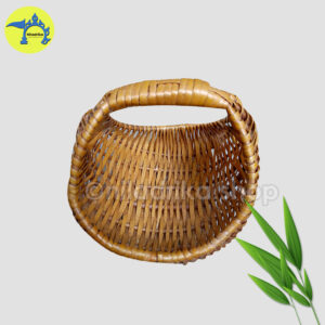 Indian Handmade Bamboo Flower Basket_Main Image
