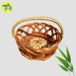 handmade bamboo flower basket_main image
