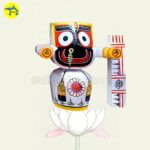 Artistic Wooden Lord Jagannath, Balabhadra & Subhadra Idol for Puja – By Niladrika.shop_Img2