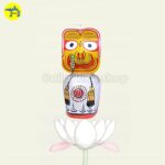 Artistic Wooden Lord Jagannath, Balabhadra & Subhadra Idol for Puja – By Niladrika.shop_Img3