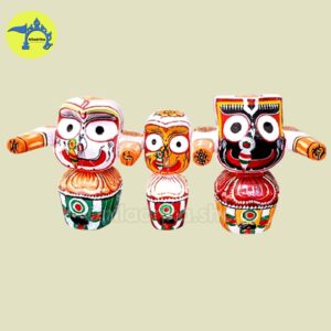 Lord Jagannath, Balabhadra & Subhadra Idol for Puja_Main Image