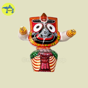 Religious Wooden Lord Jagannath, Balabhadra & Subhadra Idol for Puja_Img1