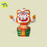 Religious Wooden Lord Jagannath, Balabhadra & Subhadra Idol for Puja_Img2